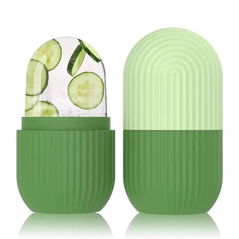 Silicone Ice Cube Trays for Facial Contouring and Acne Reduction - Beauty Lifting Ice Ball Massager and Eye Roller