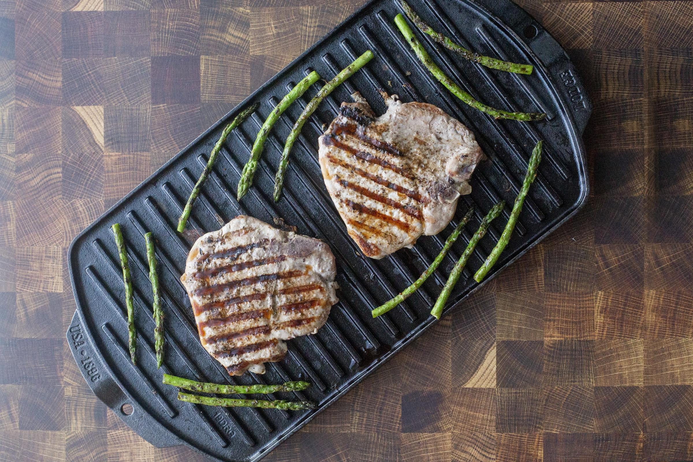 Seasoned Cast Iron Reversible Grill/Griddle