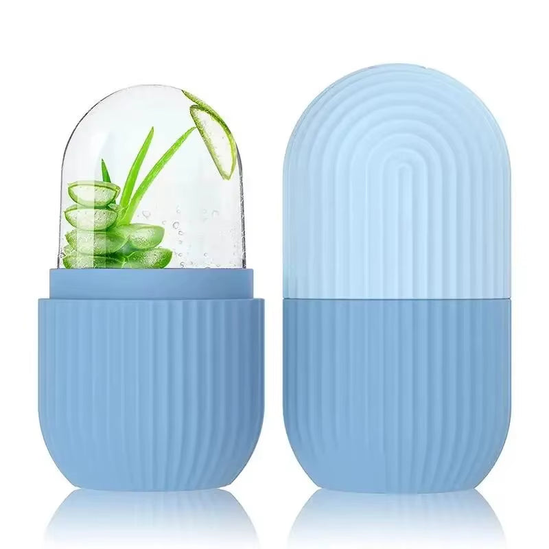 Silicone Ice Cube Trays for Facial Contouring and Acne Reduction - Beauty Lifting Ice Ball Massager and Eye Roller